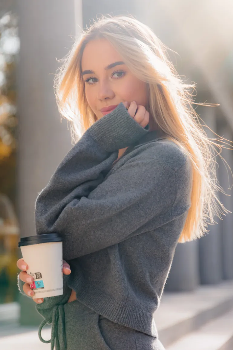 Sweter Taylor Grey